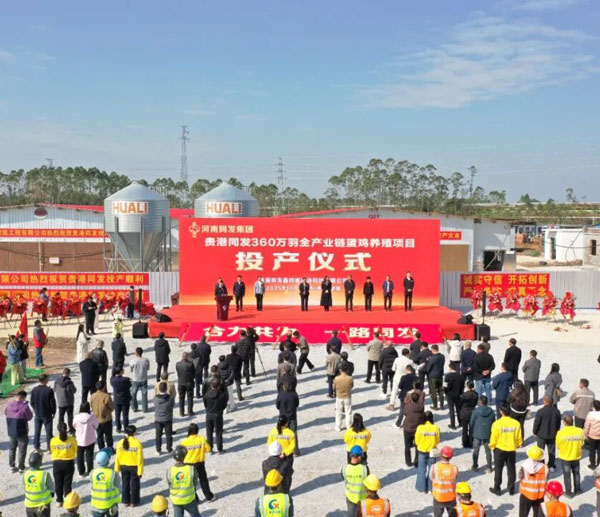 华丽科技赋能&ldquo;小鸡蛋，大民生&rdquo;！贵港同发360万羽智能养殖基地正式启航